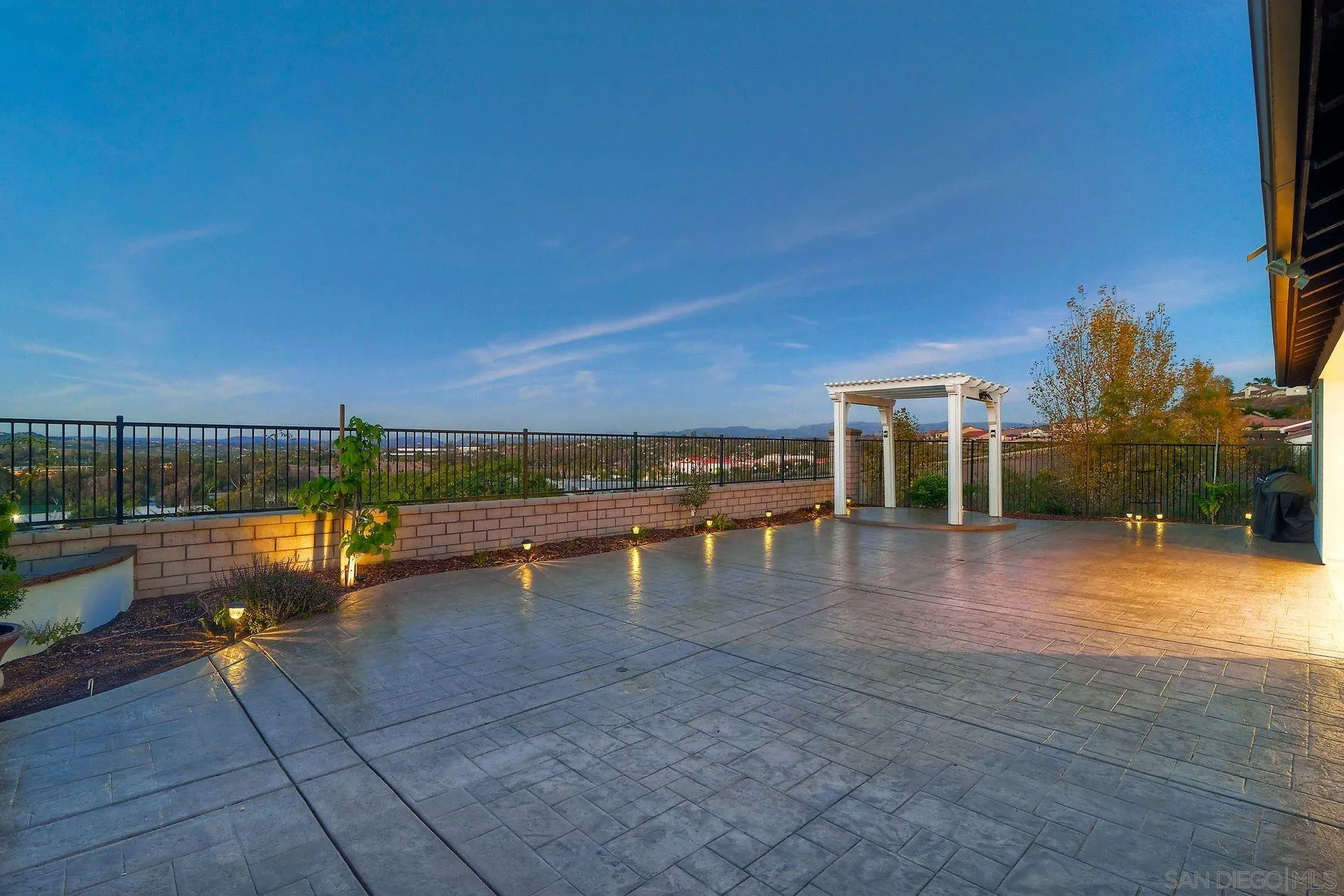 446 Adobe Estates Drive Vista, CA 92083 - Photo 14 of 15 a view of a swimming pool with a patio