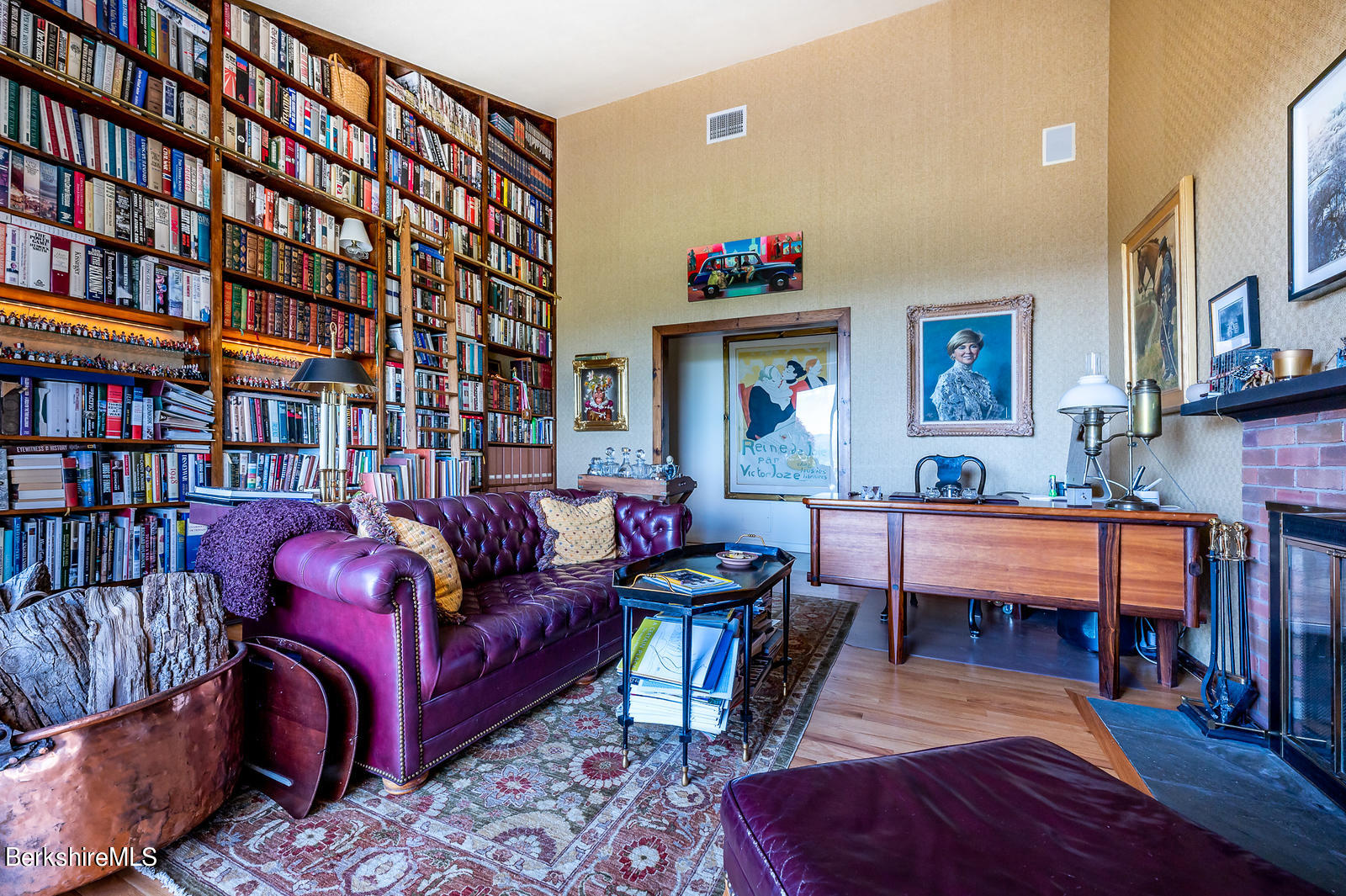 87 Shun Toll Road Egremont, MA 01230 - Photo 12 of 36 Home office/library