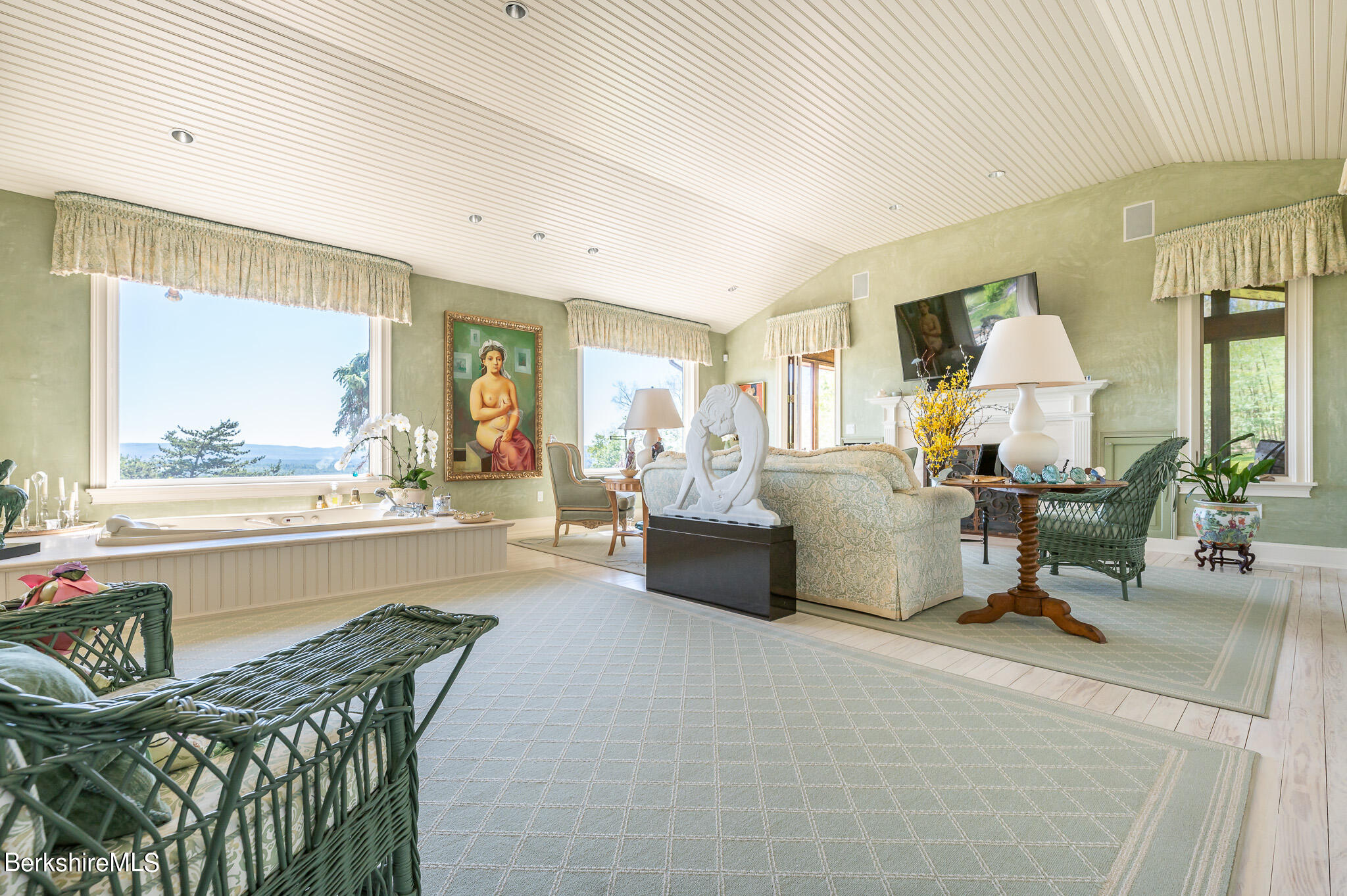 87 Shun Toll Road Egremont, MA 01230 - Photo 15 of 36 Primary Bedroom seating area