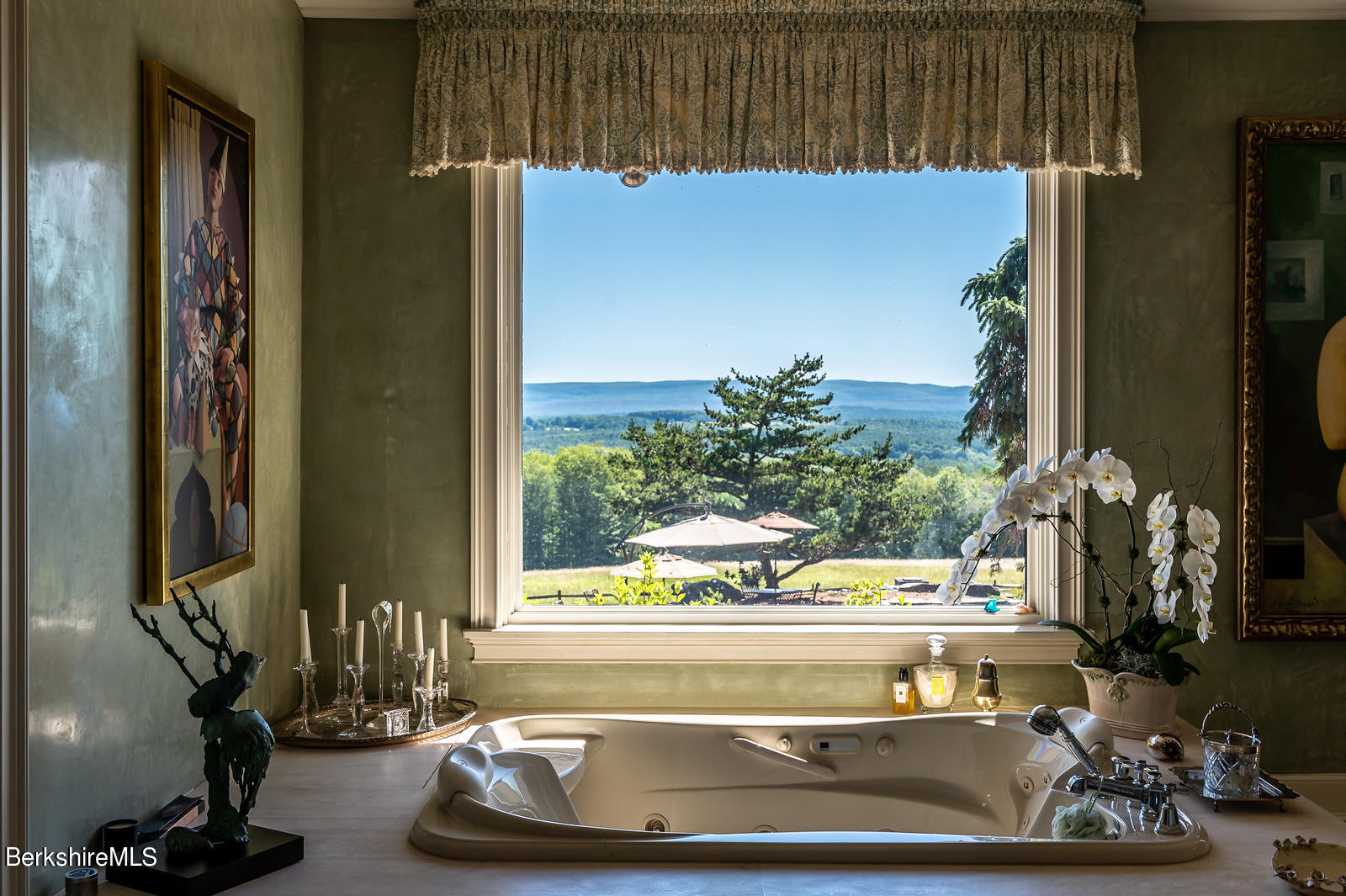 87 Shun Toll Road Egremont, MA 01230 - Photo 19 of 36 Window from Primary bathroom jacuzzi
