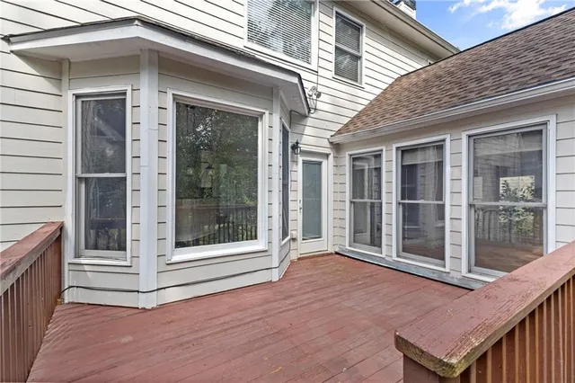 a view of front door of house