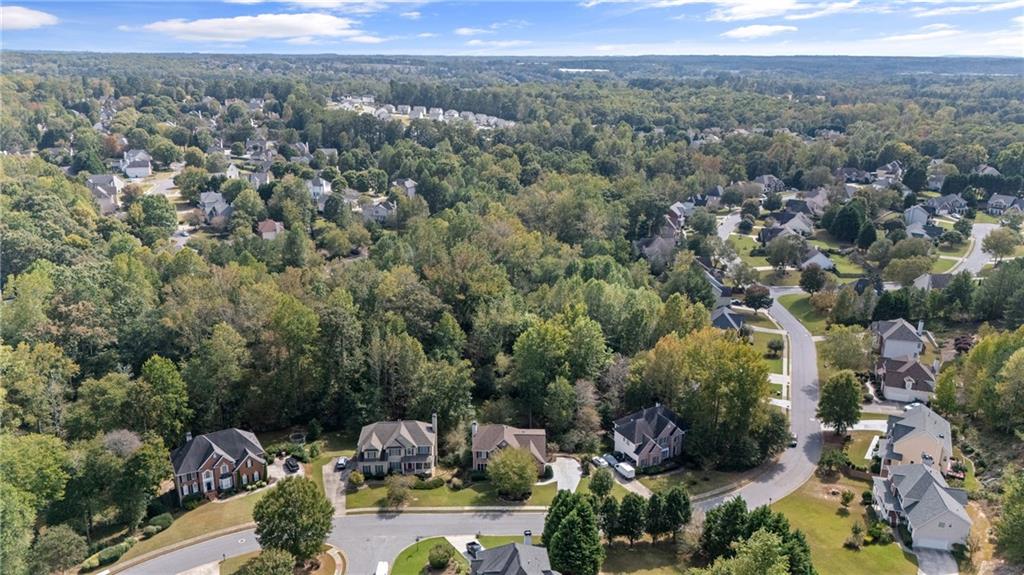 3685 Rolling Creek Drive Northeast Buford, GA 30519 - Photo 45 of 48 an aerial view of a houses with city view