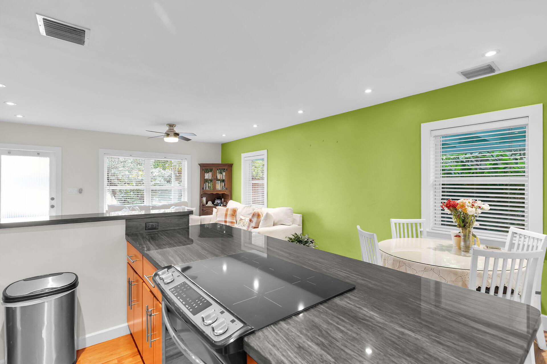 3707 Paula Avenue Key West, FL 33040 - Photo 12 of 26 a view of a dining room with furniture window and outside view