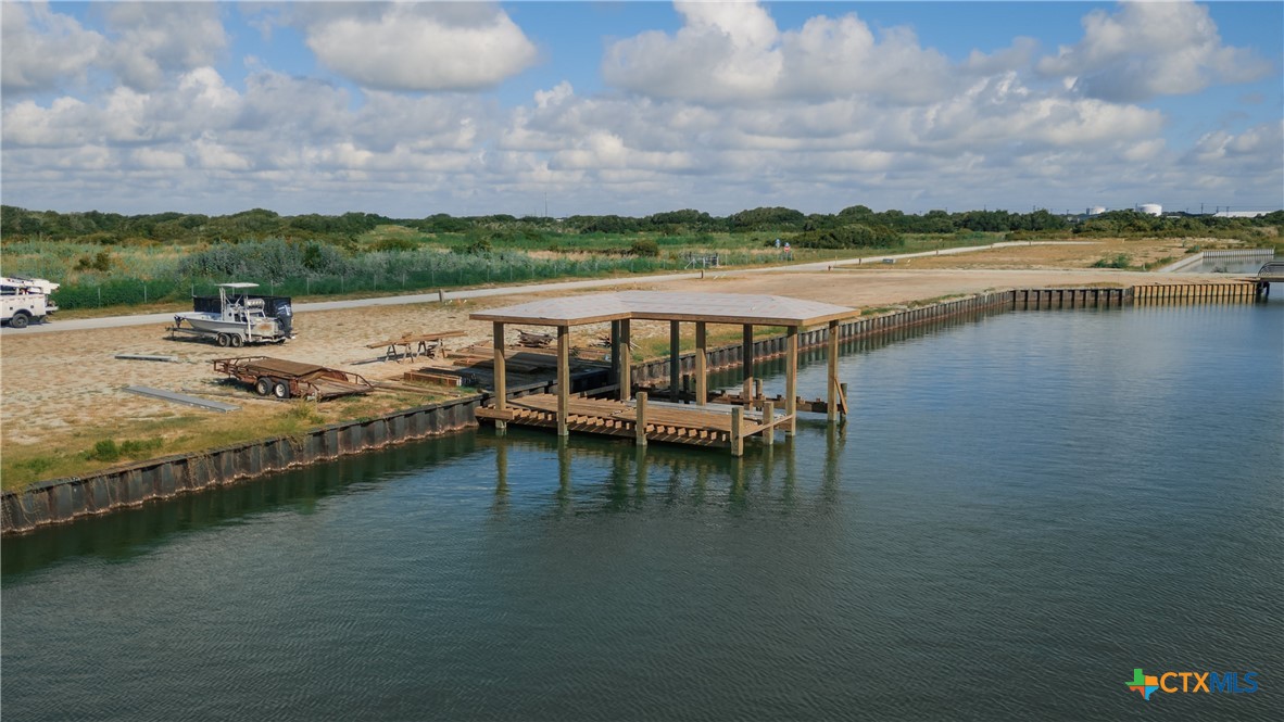 Lot 4 Gunnison Rd Port Port O'Connor, TX 77982 - Photo 7 of 10 a view of a lake with a terrace