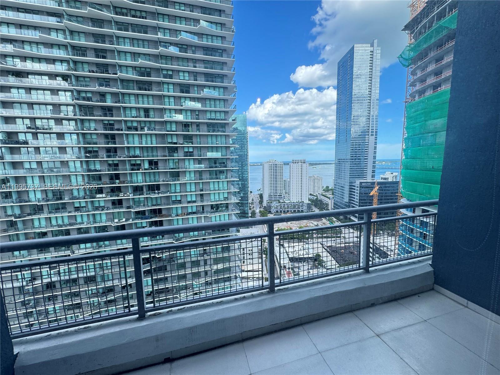 60 Southwest 13th Street, Unit 2606 Miami, FL 33130 - Photo 10 of 15 a view of a balcony