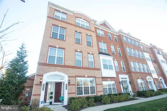 a front view of a building