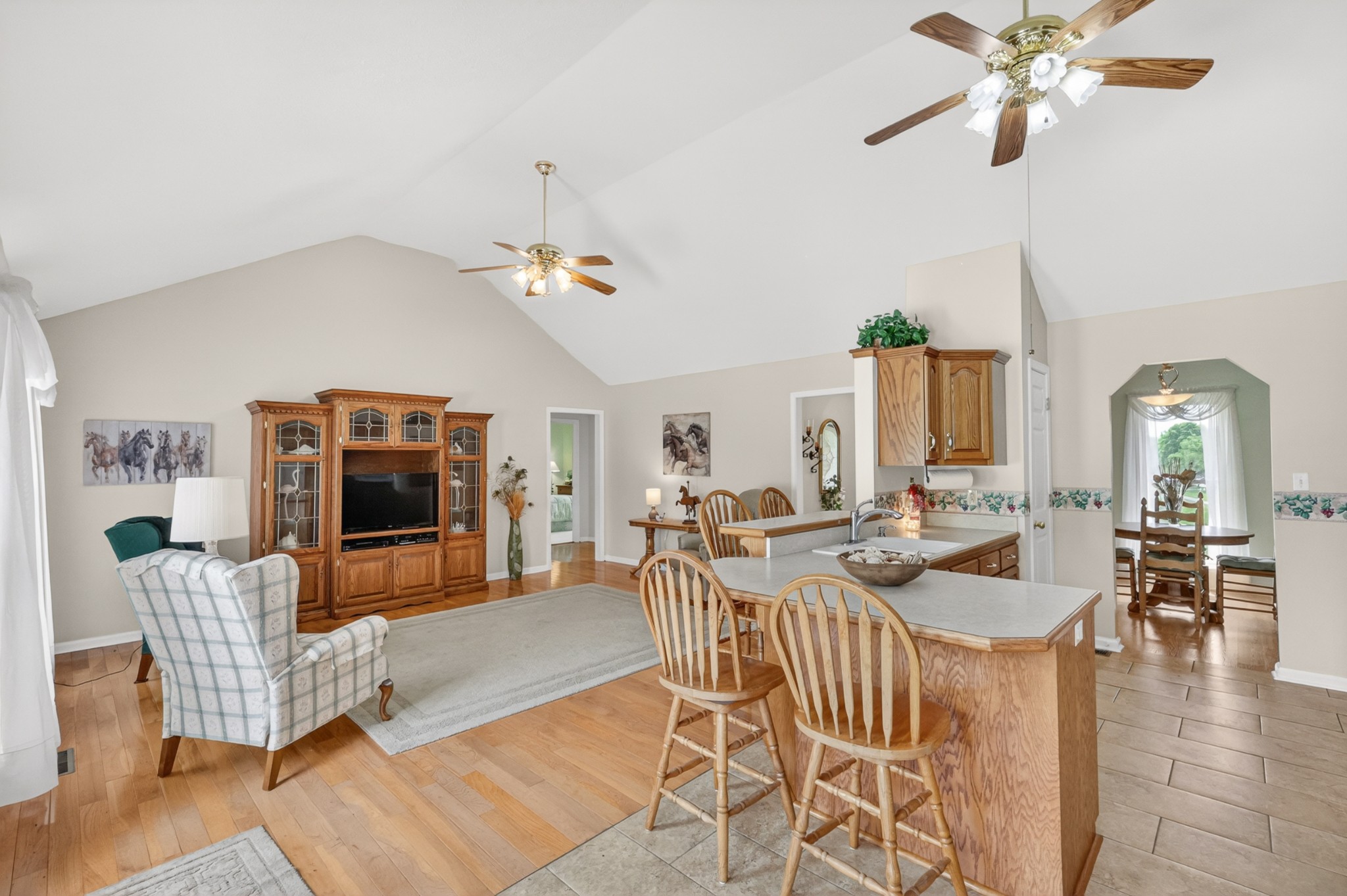 590 Allisona Road Eagleville, TN 37060 - Photo 12 of 55 a living room with furniture and a flat screen tv