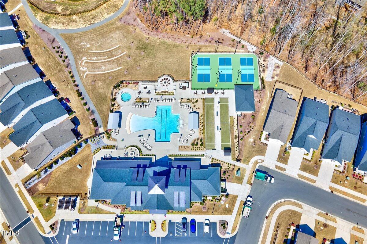 106 Mahogany Run Raleigh, NC 27610 - Photo 35 of 35 Community Clubhouse (Aerial)