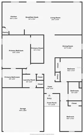 $464,900 | 16526 Caju Road, Clermont, FL 34711