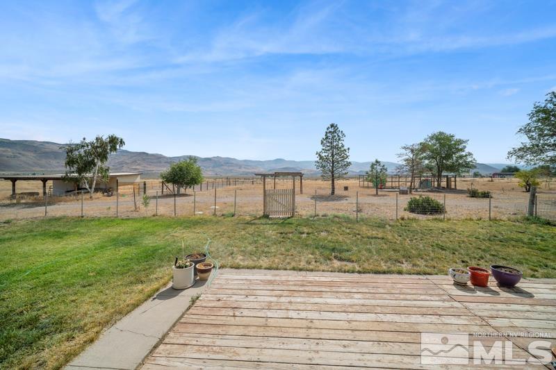 5100 Amy Road Reno, NV 89510 - Photo 23 of 35 a view of a garden and basketball court