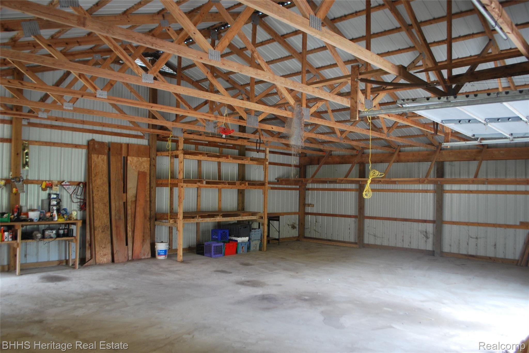10899 West Allen Road Fowlerville, MI 48836 - Photo 25 of 31 Barn interior