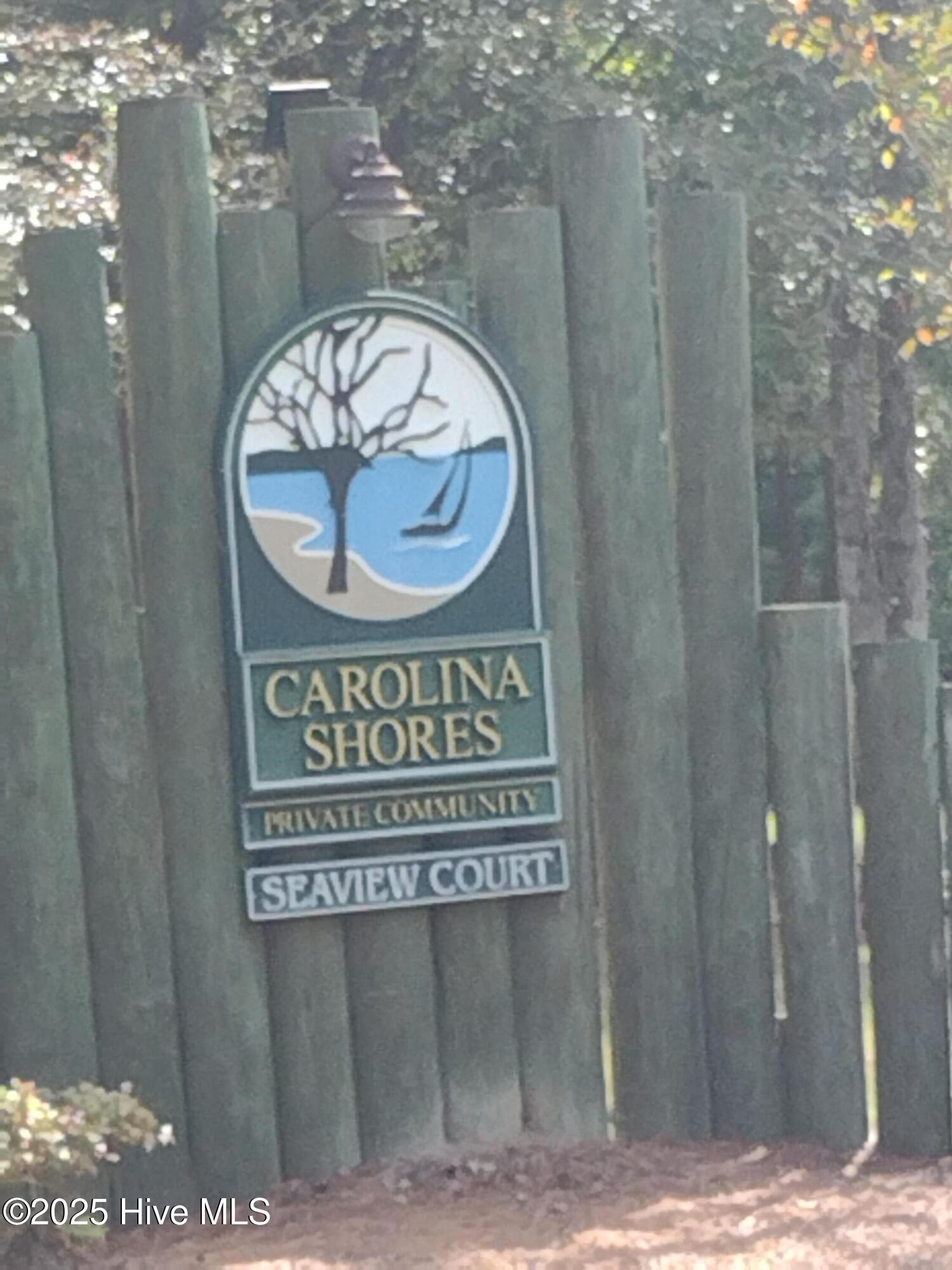 33 Pine Crest Road Bath, NC 27808 - Photo 4 of 4 Carolina Shores Sign