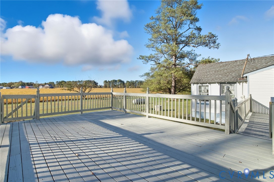 9102 Boydton Plank Road Petersburg, VA 23803 - Photo 25 of 32 a view of a balcony with wooden floor