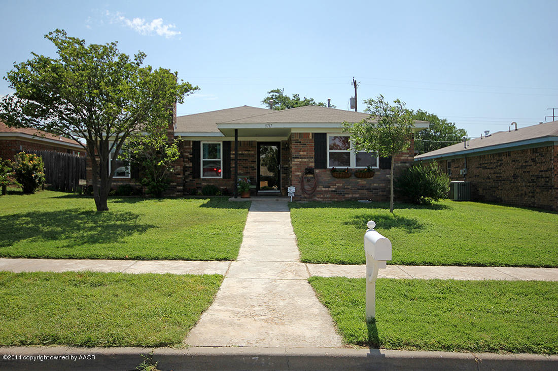 5717 South Milam Street Amarillo, TX 79110 - Photo 1 of 27 Front