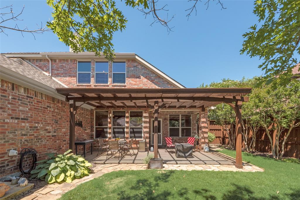 1522 Farm Dale Allen, TX 75002 - Photo 33 of 40 a view of a house with a yard and sitting area