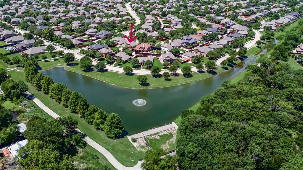 1522 Farm Dale Allen, TX 75002 - Photo 35 of 40 an aerial view of a residential houses with outdoor space and trees all around