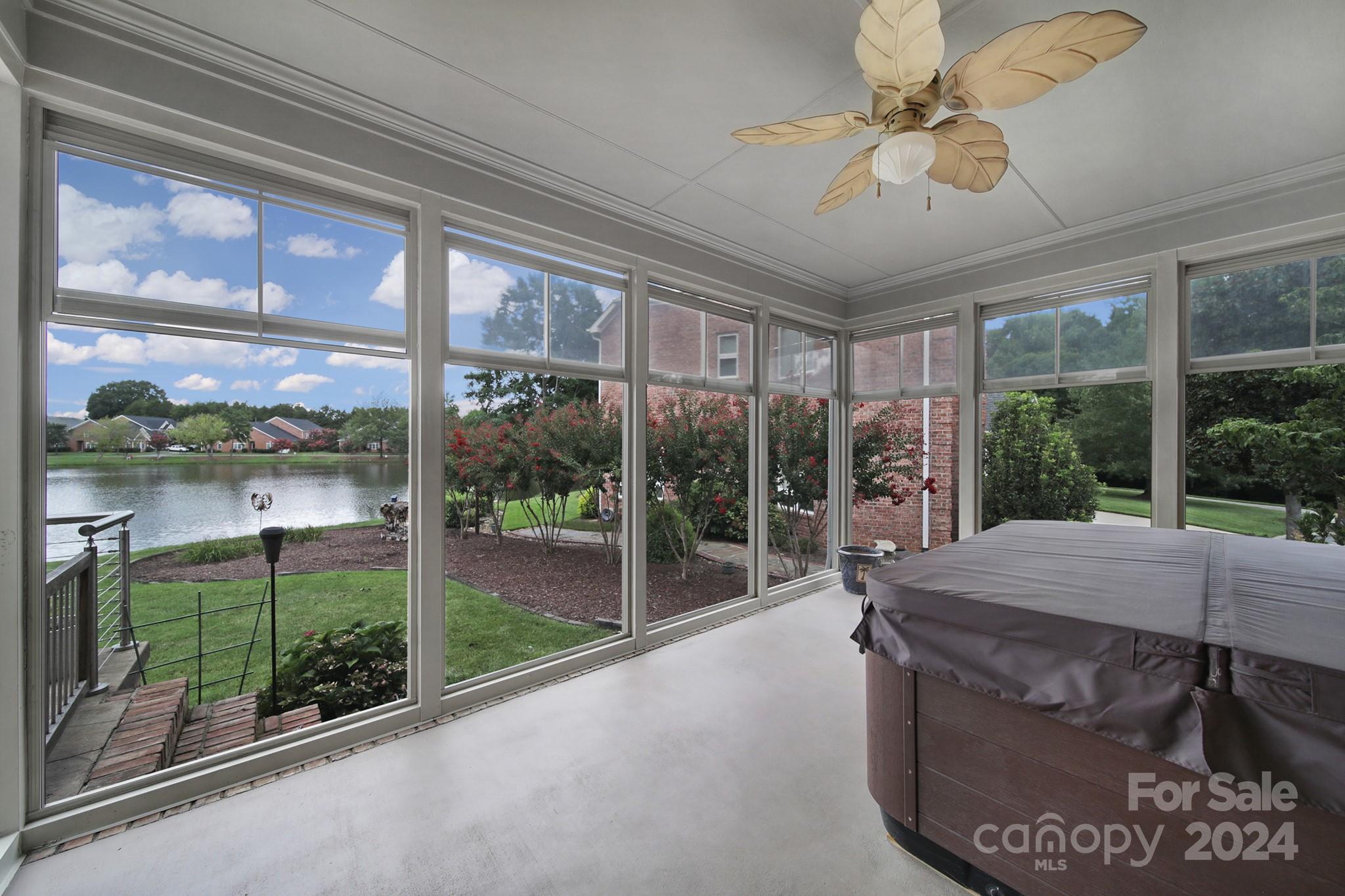 216 Edgewater Way Fort Mill, SC 29708 - Photo 32 of 45 a room with pool table and a large window