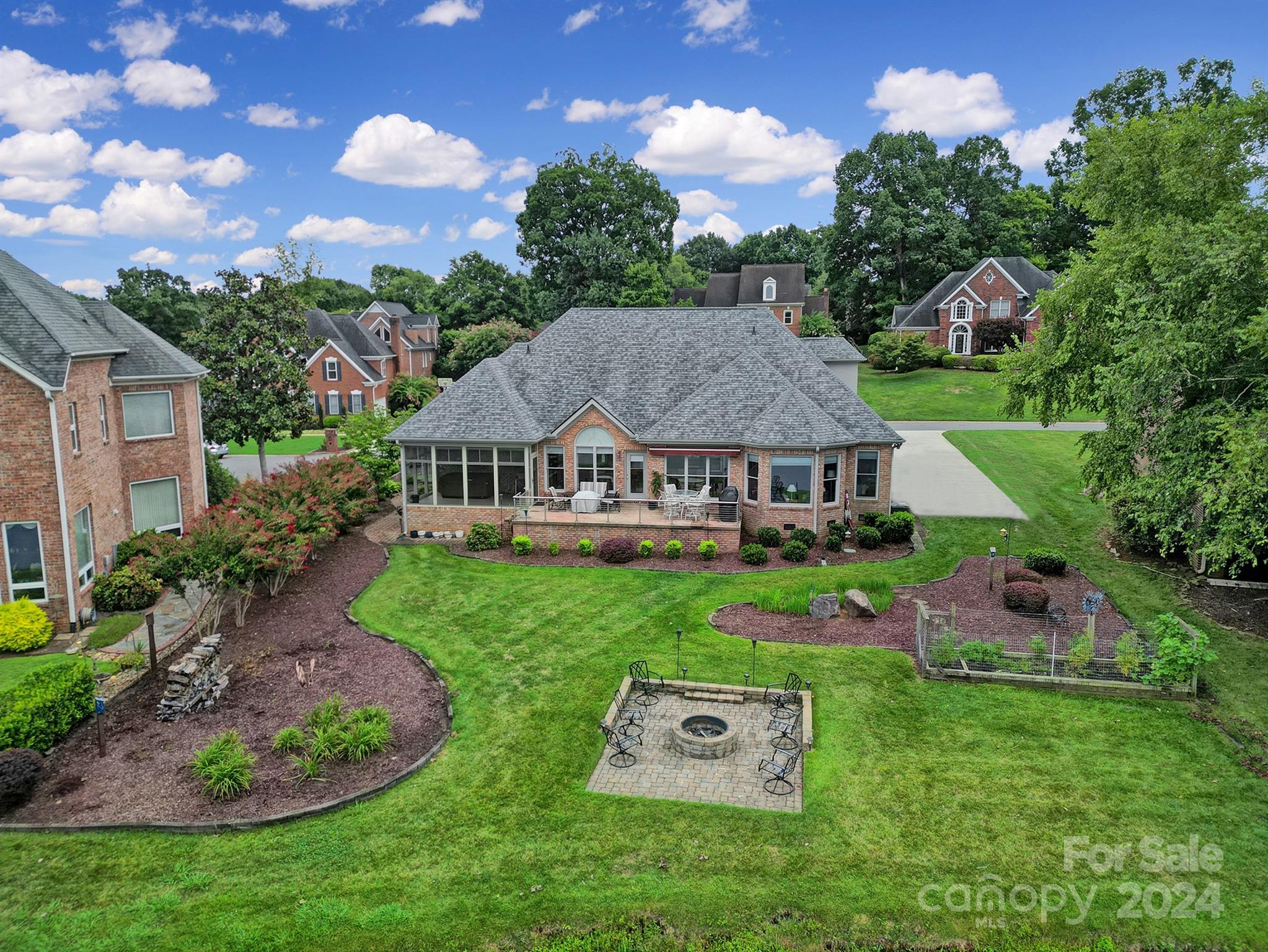 216 Edgewater Way Fort Mill, SC 29708 - Photo 42 of 45 a view of house with garden space and street view