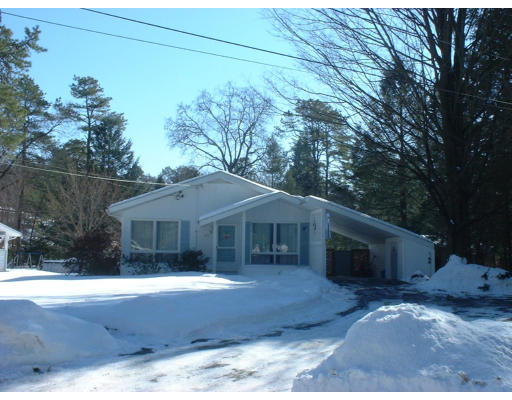 47 Ellendale Circle Springfield, MA 01128 - Photo 1 of 6 a front view of a house with a garden and tree