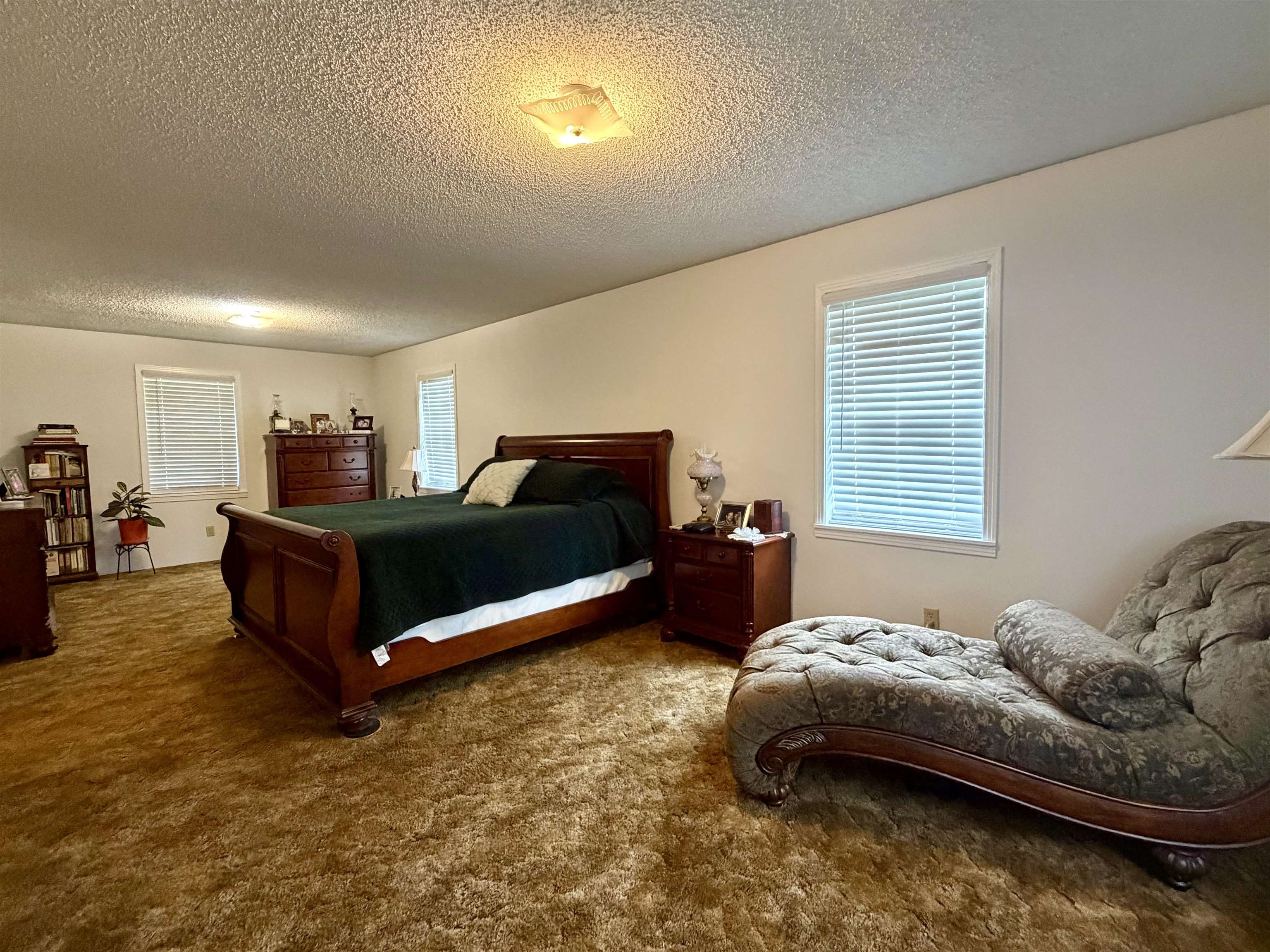 142 Treece Street Selmer, TN 38375 - Photo 12 of 36 Spacious room featuring broadloom carpeting, multiple windows with blinds, and recessed lighting fixtures
