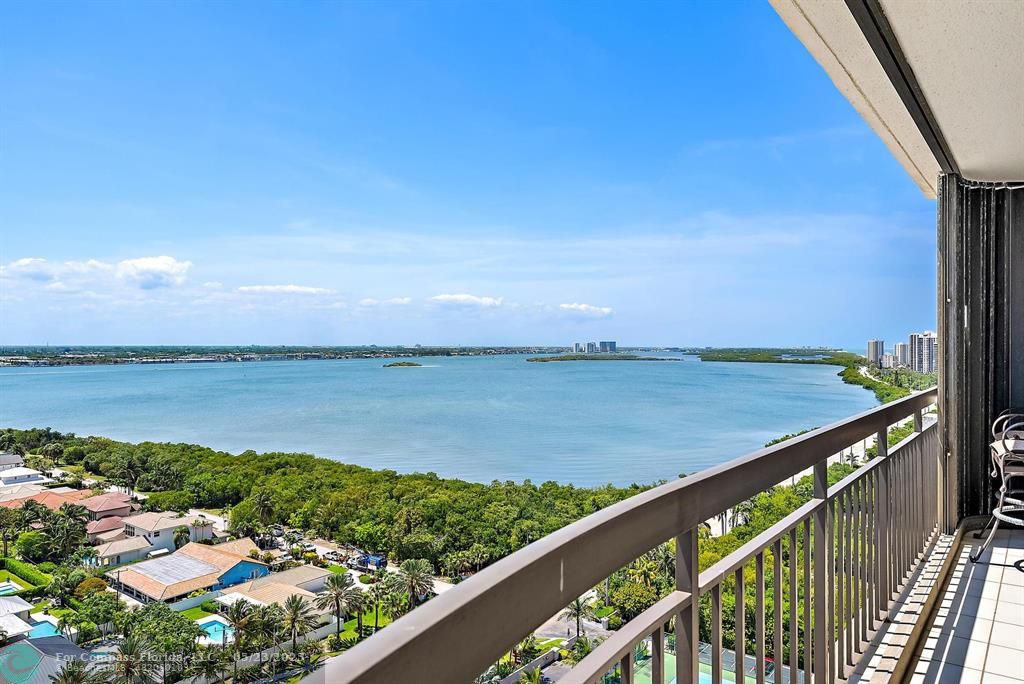 4100 North Ocean Drive, Unit 1804 Riviera Beach, FL 33404 - Photo 11 of 30 a view of a city from a balcony