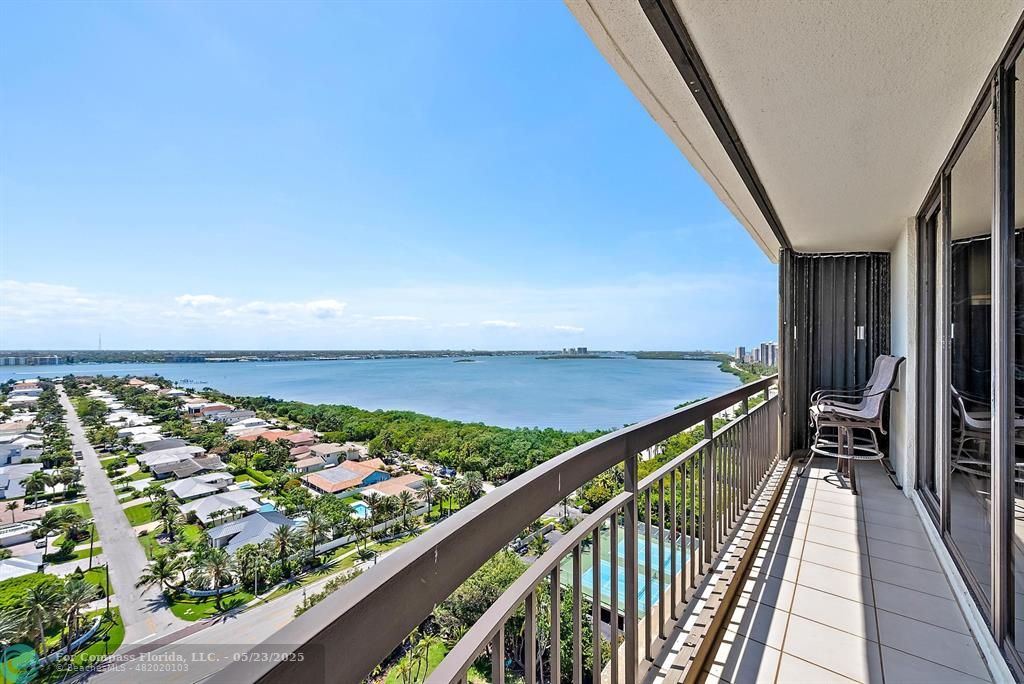 4100 North Ocean Drive, Unit 1804 Riviera Beach, FL 33404 - Photo 19 of 30 a view of balcony with furniture