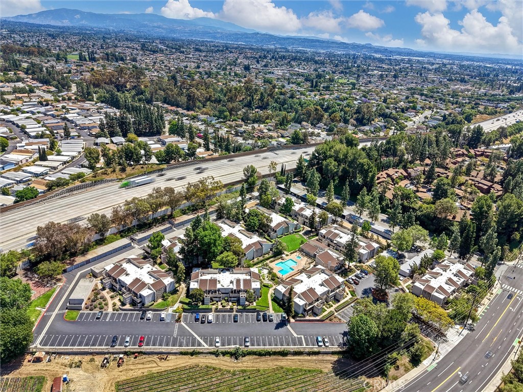 3010 Associated Road, Unit 133 Fullerton, CA 92835 - Photo 43 of 48 an aerial view of multiple house
