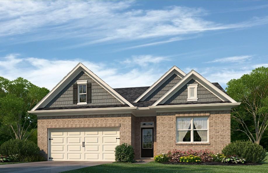 color rendering. not actual home. sample same plan.