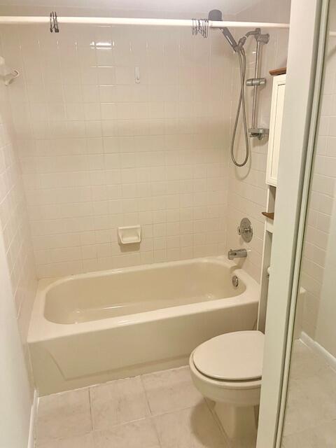 1817 18th Court, Unit 1817 Jupiter, FL 33477 - Photo 16 of 18 a bathroom with a shower a toilet and a shower