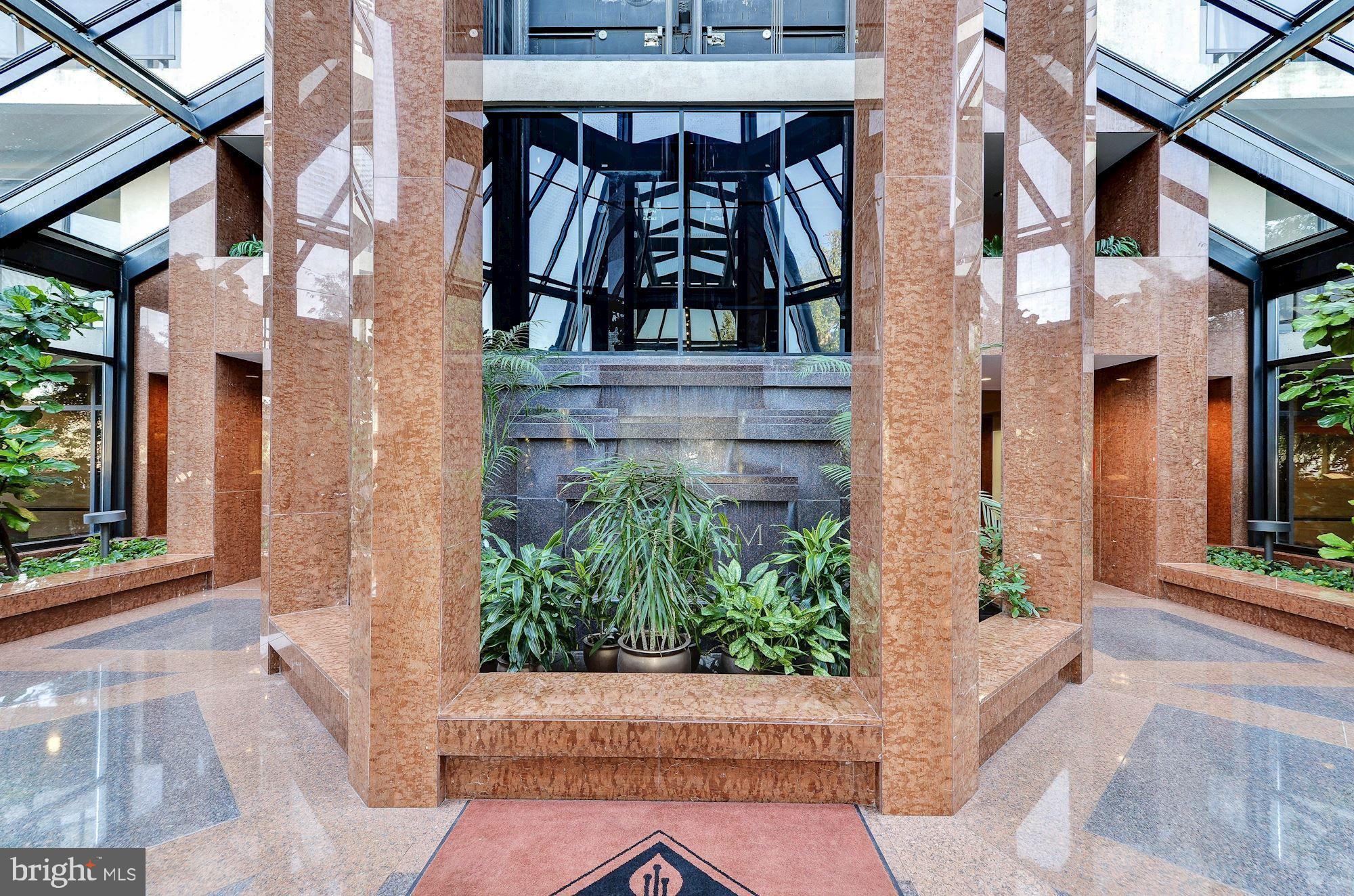 1530 Key Boulevard, Unit 929 Arlington, VA 22209 - Photo 21 of 31 Atrium Lobby Entrance