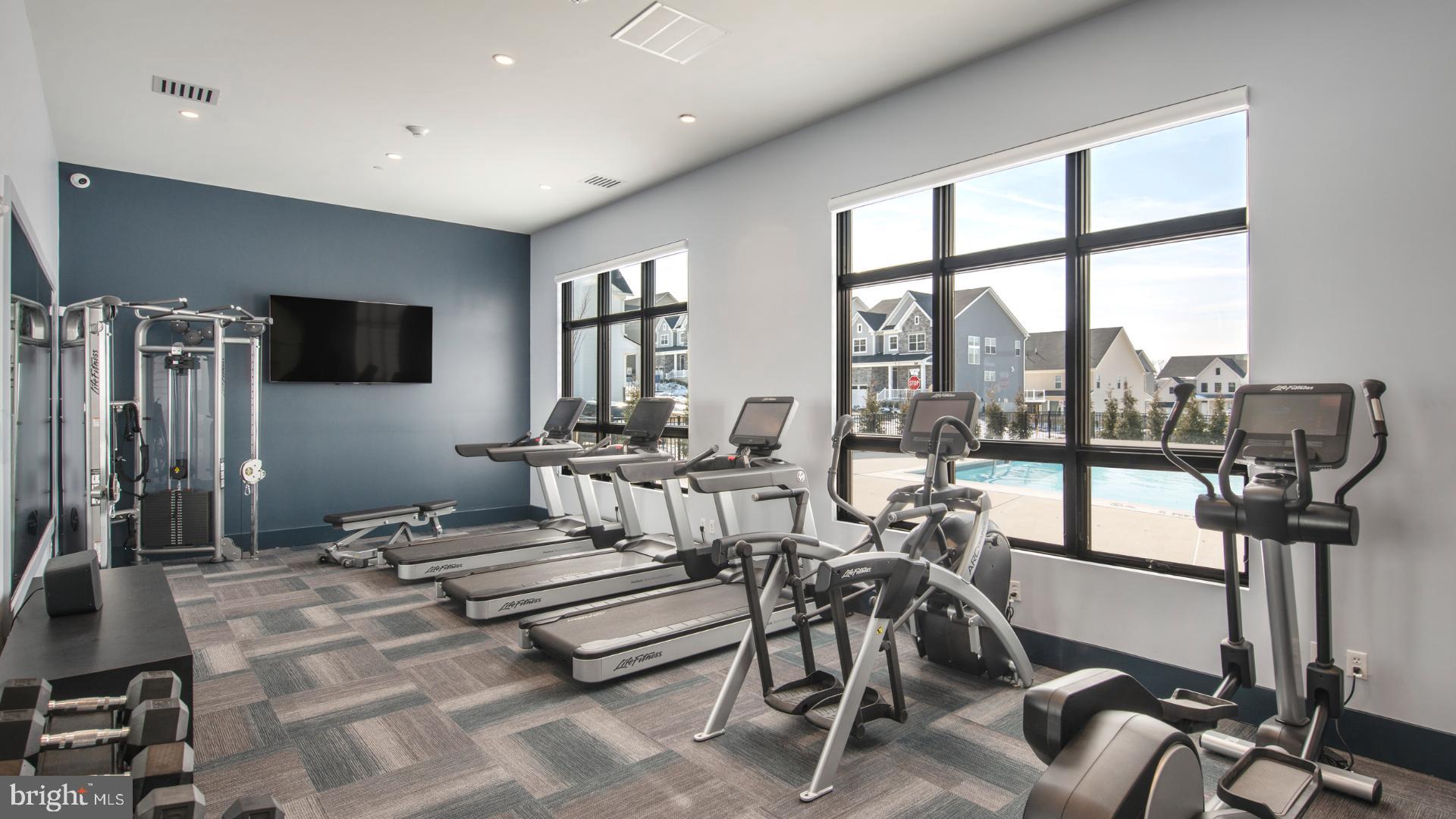 809 Hoopes Lane Media, PA 19063 - Photo 5 of 15 Fitness Room at the Clubhouse