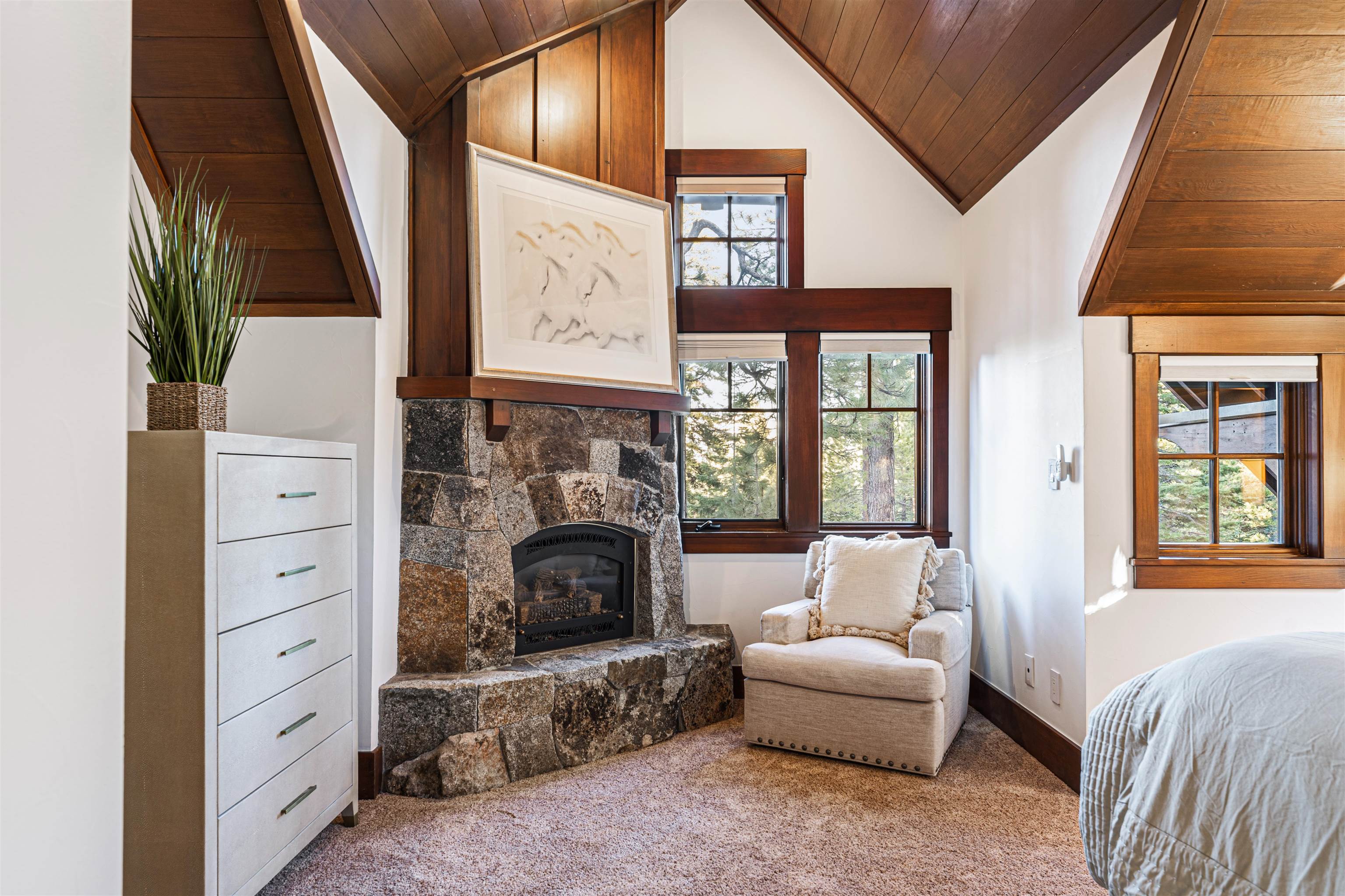 123 Dave Dysart Truckee, CA 96161 - Photo 14 of 28 a living room with furniture and a fireplace