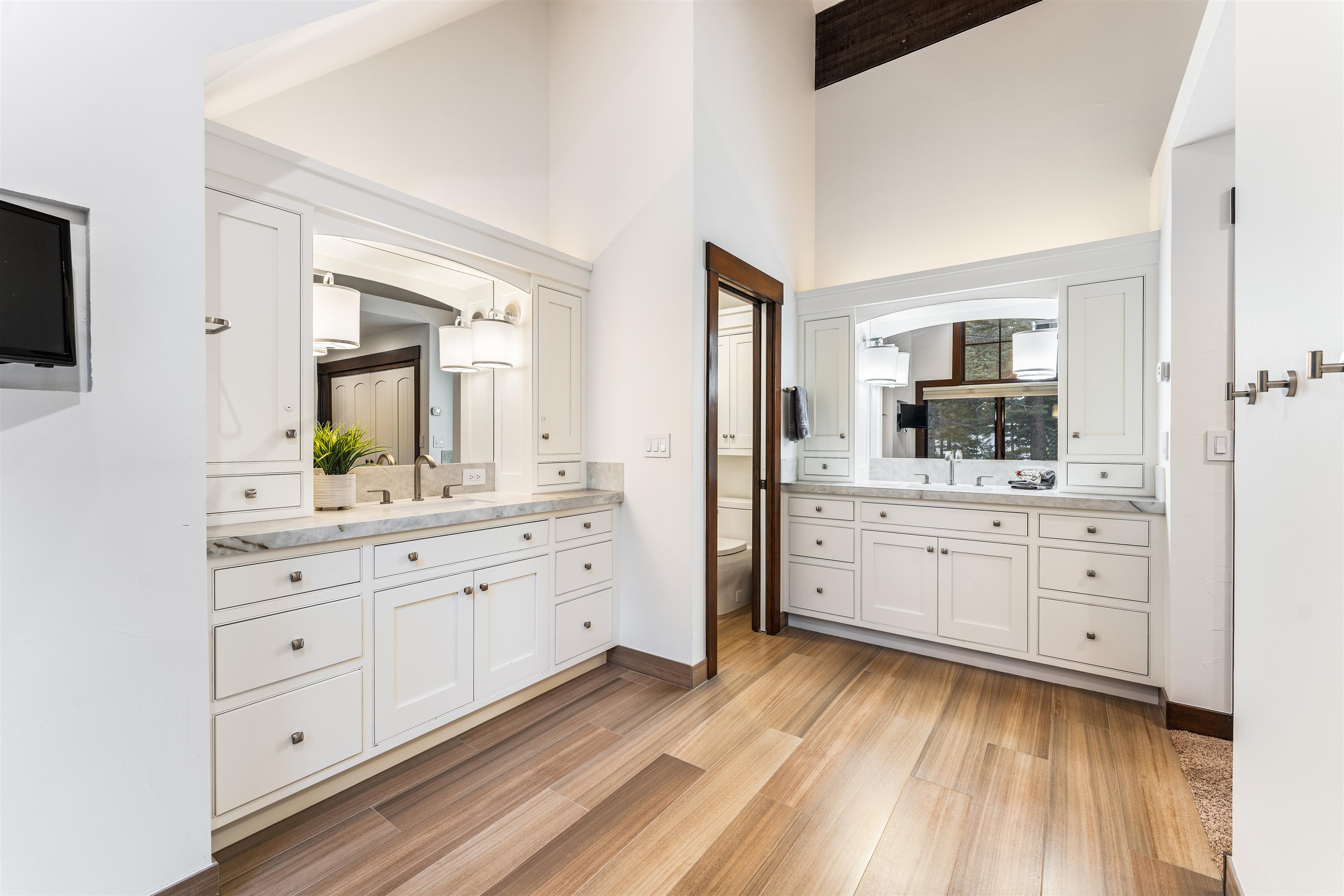 123 Dave Dysart Truckee, CA 96161 - Photo 16 of 28 a spacious bathroom with a granite countertop sink mirror and