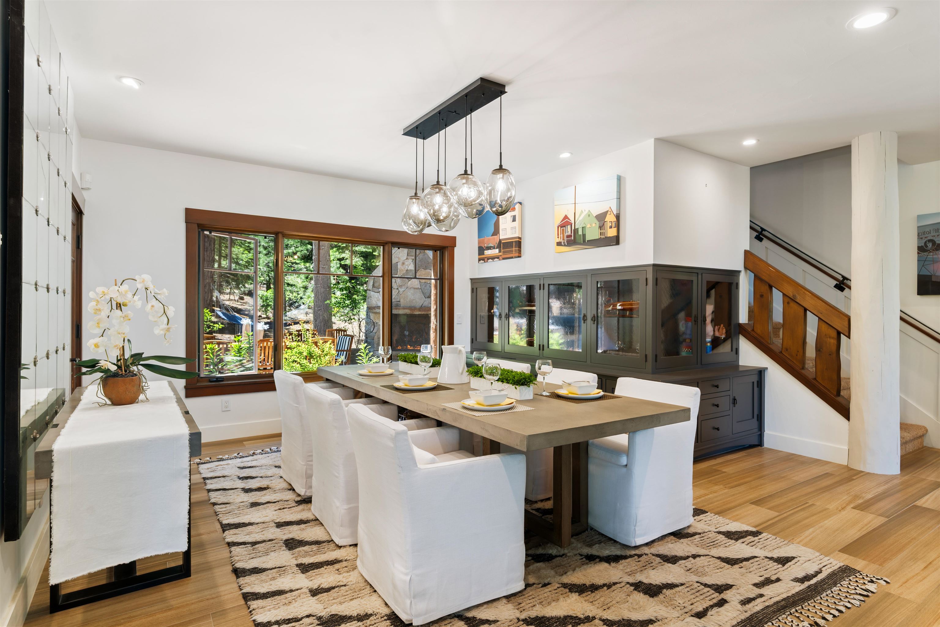 123 Dave Dysart Truckee, CA 96161 - Photo 6 of 28 a dining table with chairs and window