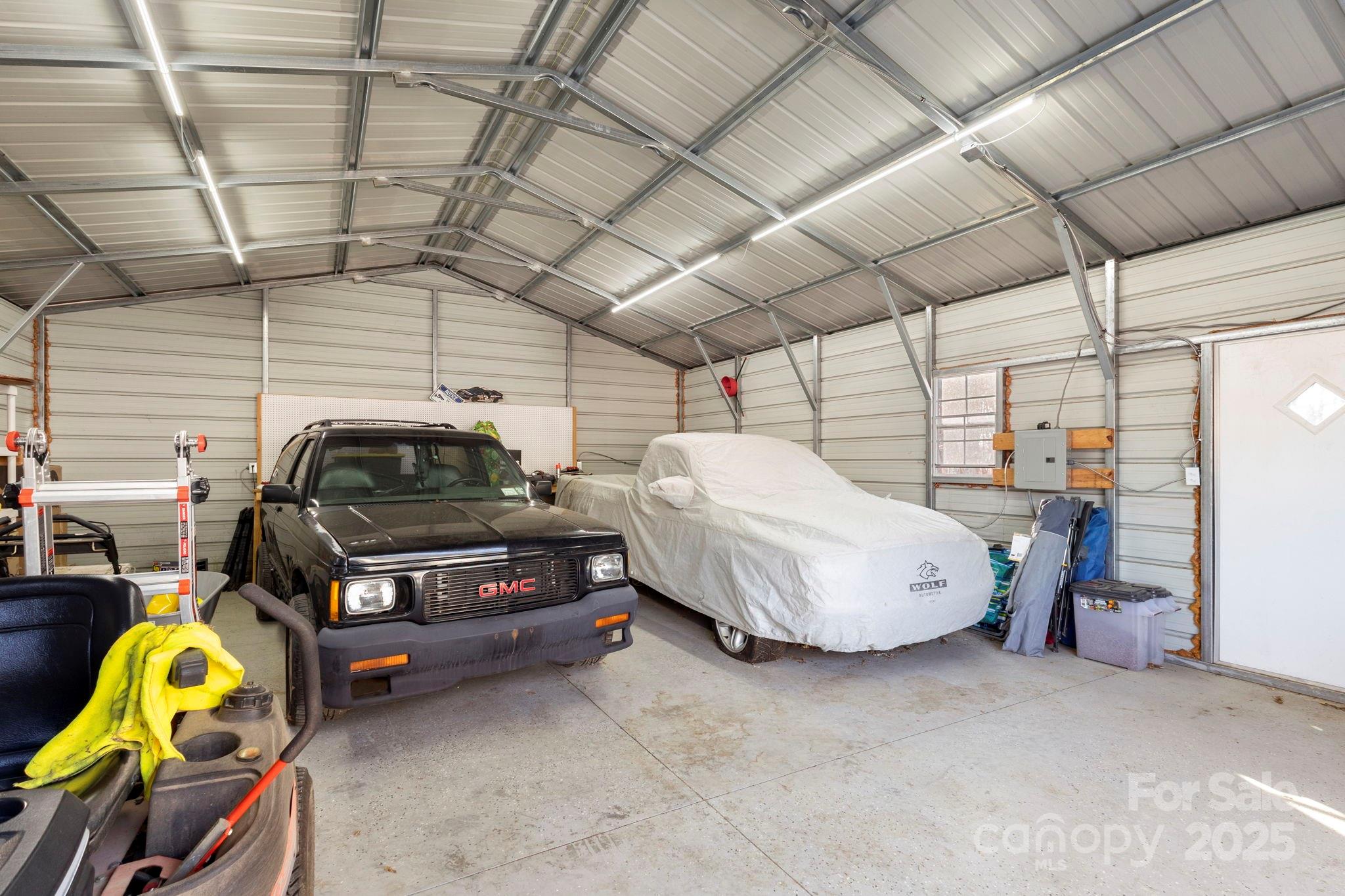 4290 Palmer Lloyd Road Lancaster, SC 29720 - Photo 19 of 48 a car parked in a garage