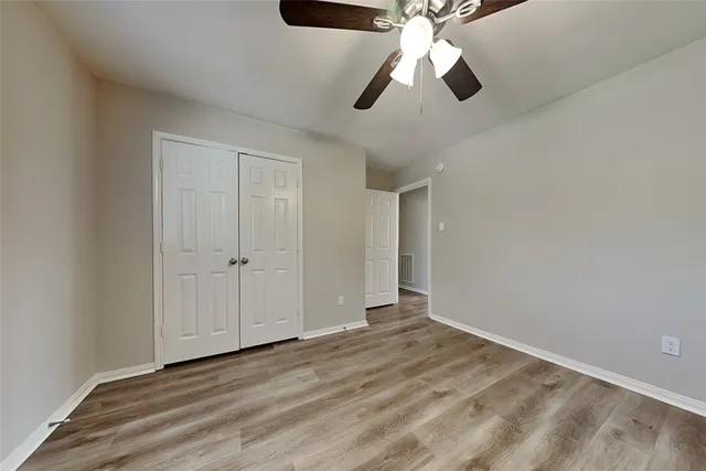 wooden floor in an empty room