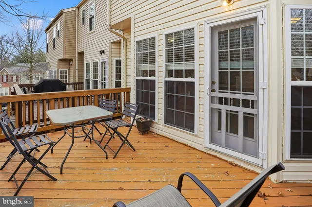 a view of a roof deck