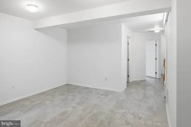 wooden floor in a room