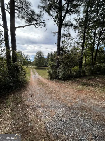 a view of an outdoor space and a yard