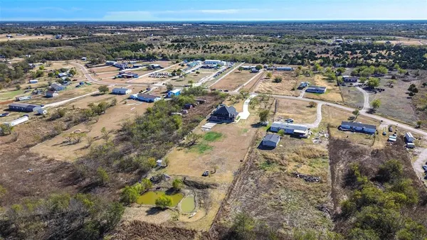 an aerial view of a