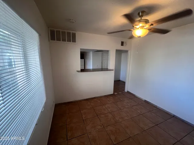 a view of a livingroom with a chandelier