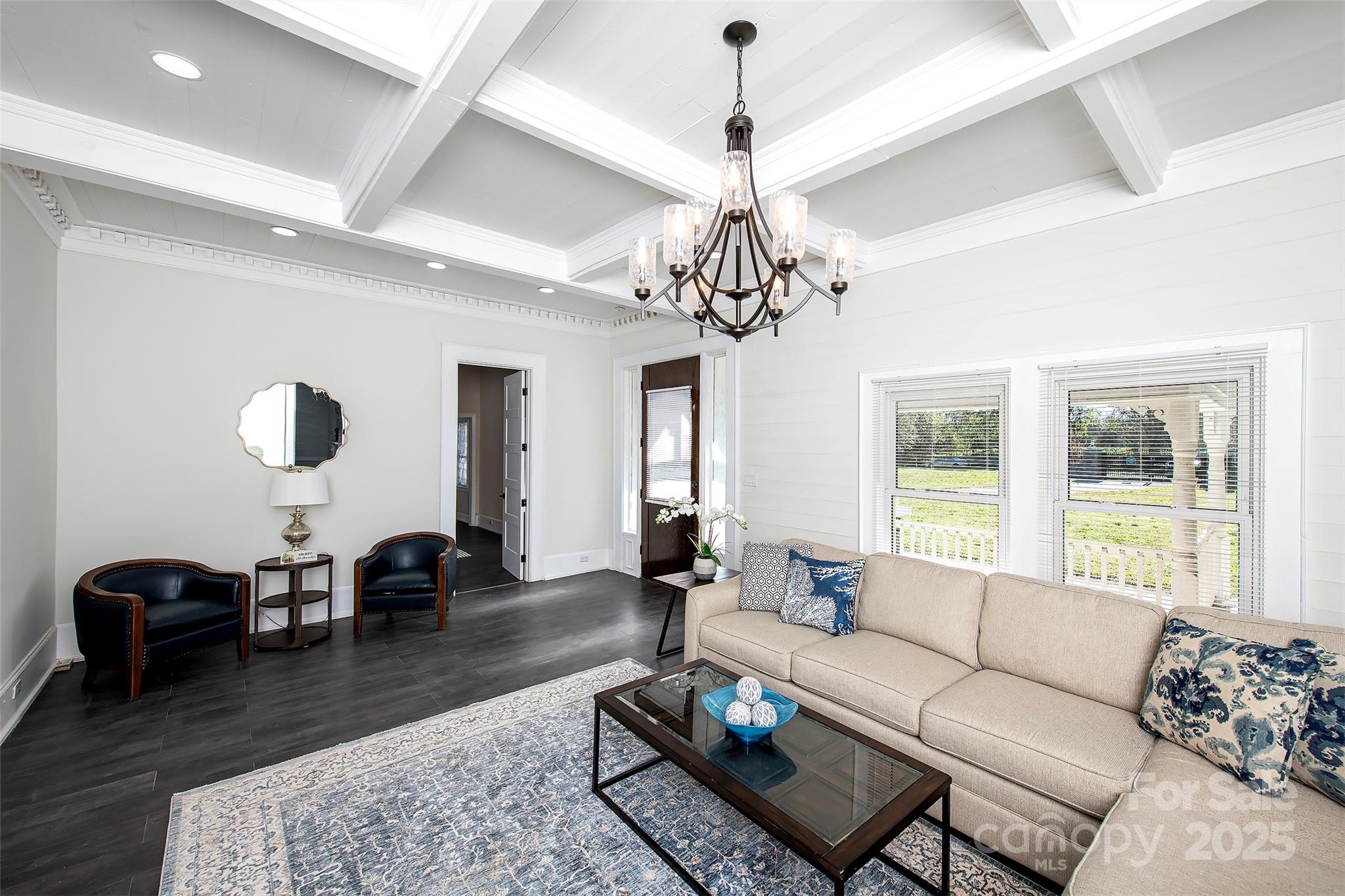 1615 Stack Road Monroe, NC 28112 - Photo 3 of 43 a living room with furniture a window and a chandelier