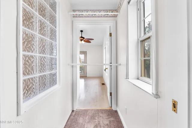 a aerial view of a house