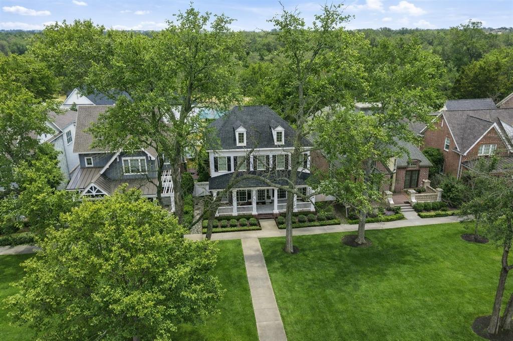 2316 Grassmere Lane McKinney, TX 75071 - Photo 2 of 36 greenery virtually enhanced to show greenspace when springtime comes