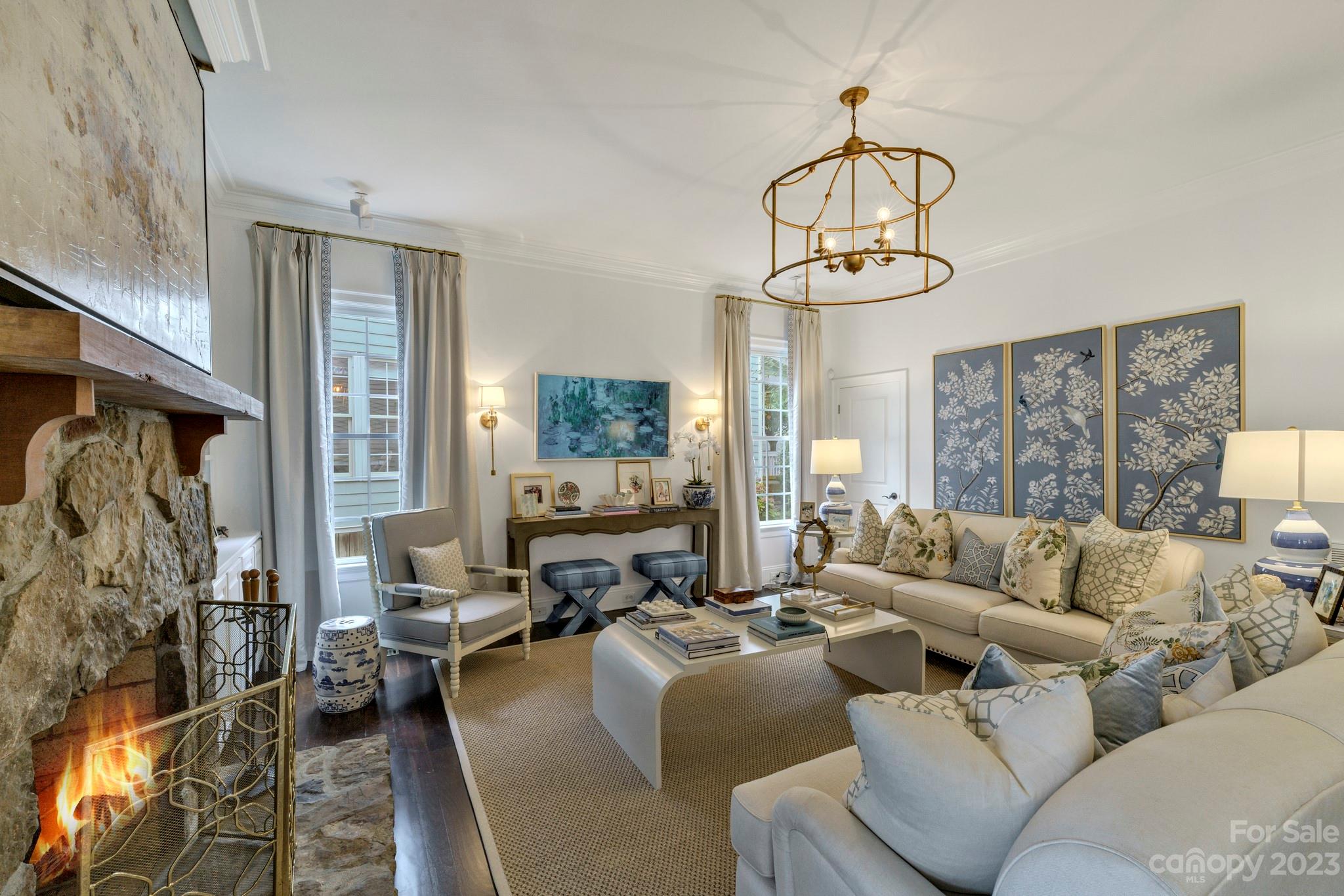 407 Bullfinch Bend Fort Mill, SC 29708 - Photo 15 of 46 a living room with furniture or couch and a window