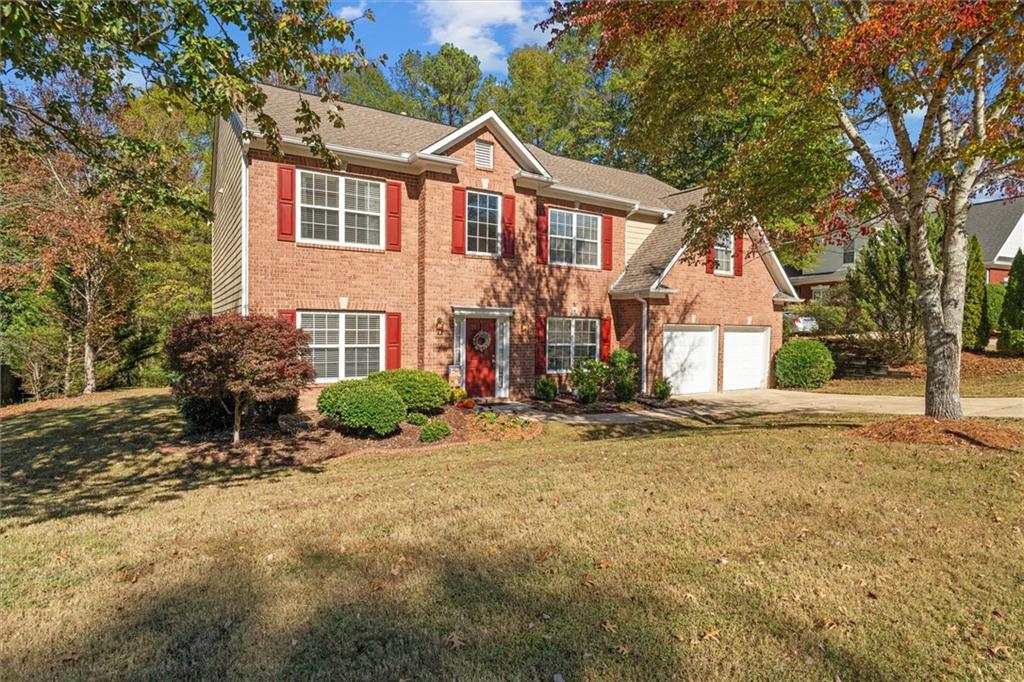 130 Chadwick Place Villa Rica, GA 30180 - Photo 2 of 55 front view of a house with a yard