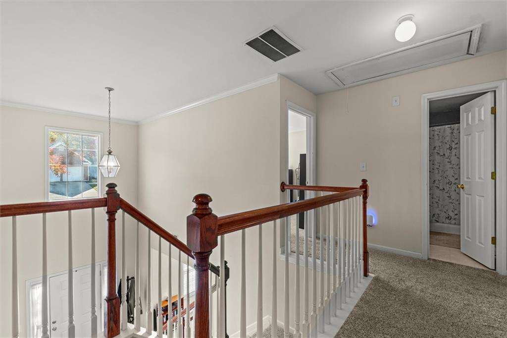 130 Chadwick Place Villa Rica, GA 30180 - Photo 23 of 55 a view of a hallway view with staircase