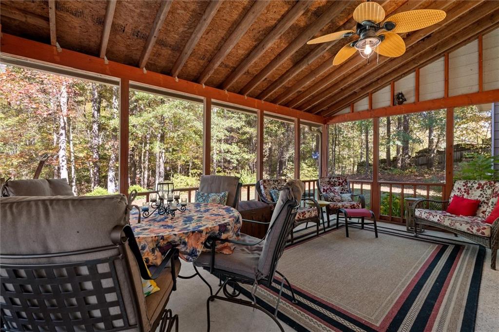 130 Chadwick Place Villa Rica, GA 30180 - Photo 40 of 55 a view of a dining room with furniture window and outside view