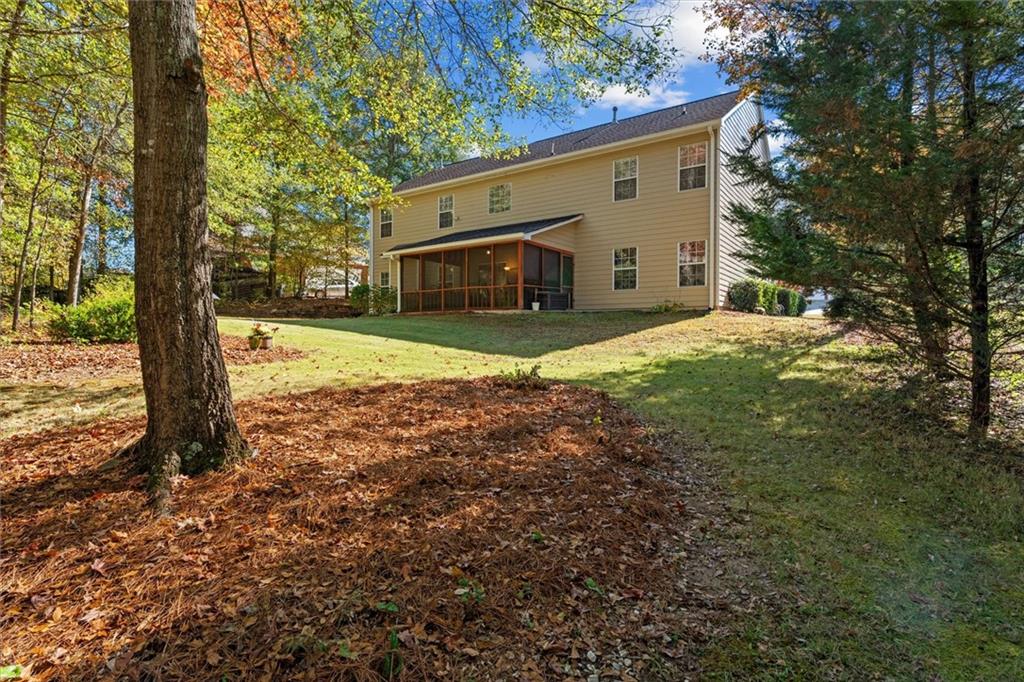 130 Chadwick Place Villa Rica, GA 30180 - Photo 46 of 55 a view of a house with a yard