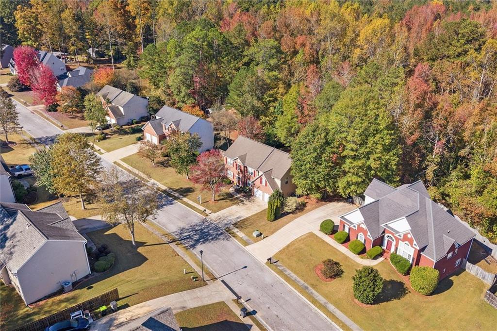 130 Chadwick Place Villa Rica, GA 30180 - Photo 51 of 55 an aerial view of residential house with outdoor space